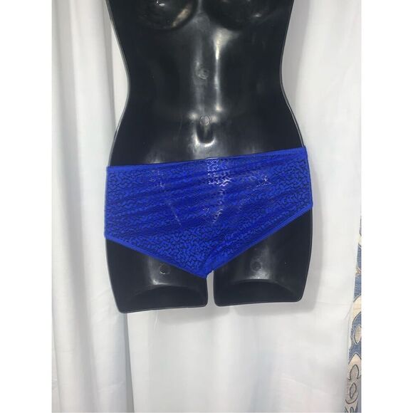 NEW WITH TAGS DKNY ladies lace size S style# DK5014 new with tags NWT BLUE - Picture 3 of 4